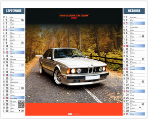 Calendrier 2 en 1 personnalisé Rallye 2027 5