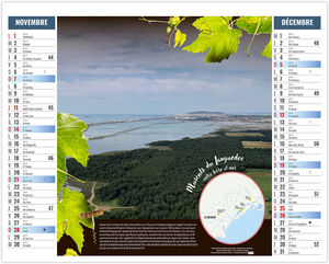 Calendrier 2 en 1 personnalisé Terroir 2027 6