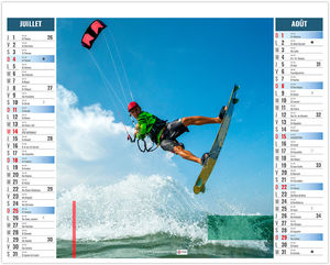 Calendrier 2 en 1 personnalisé Ultra 2027 4