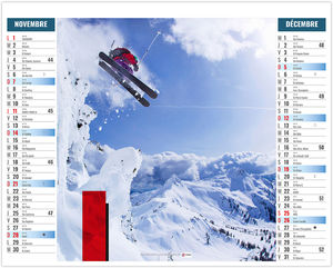 Calendrier 2 en 1 personnalisé Ultra 2027 6