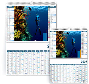Calendrier 2 en 1 personnalisé Ultra 2027
