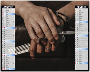Calendrier 2 en 1 publicitaire Illustre 2 en 1 Création 2027 1