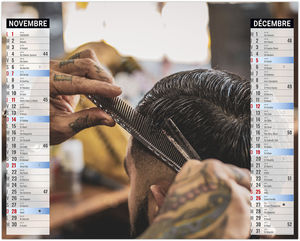 Calendrier 2 en 1 publicitaire Illustre 2 en 1 Création 2027 6