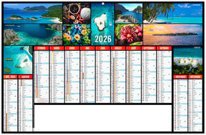 Calendrier bancaire entreprise Atolls 2027