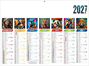 Calendrier bancaire entreprise Florian 2027 1