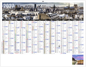 Calendrier bancaire entreprise Libre Choix Parisien 2027 1