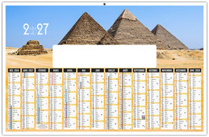 Calendrier bancaire entreprise Pyramides 2027 1