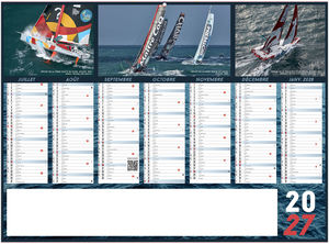 Calendrier bancaire entreprise Voile 2027 2