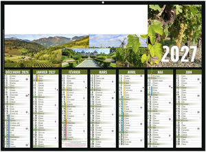 Calendrier bancaire personnalisable Aymeric 2027 1