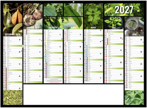 Calendrier bancaire personnalisable Caméléon 2027 1