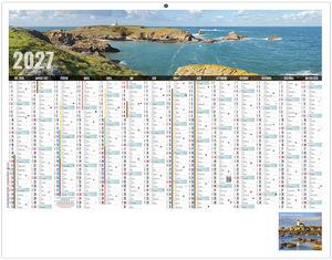 Calendrier bancaire publicitaire Libre Choix Breton 2027 1