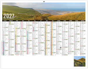 Calendrier bancaire publicitaire Libre Choix Calaisien 2027 1