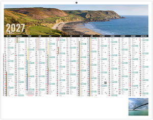 Calendrier bancaire publicitaire Libre Choix Normand 2027 1
