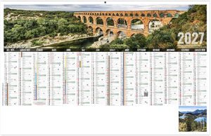 Calendrier bancaire publicitaire Libre Choix Occitan 2027