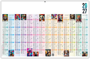 Calendrier bancaire publicitaire Pictures 2027 1