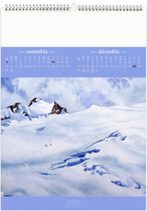 Calendrier illustré entreprise Aquarelles 2027 7