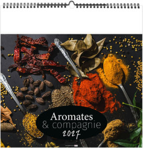 Calendrier illustré entreprise Aromates et Compagnie 2027 7