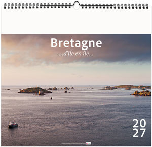 Calendrier illustré entreprise Bretagne d'Île en Île 2027 1