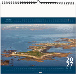 Calendrier illustré entreprise Bretagne d'Île en Île 2027 3