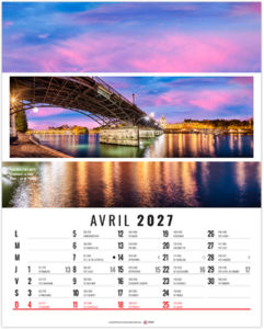 Calendrier illustré entreprise Céline 2027 4