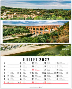 Calendrier illustré entreprise Céline 2027 7