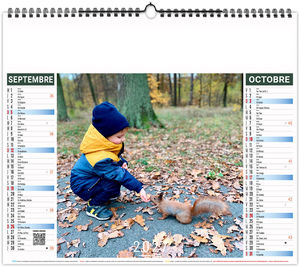 Calendrier illustré entreprise Copains 2027 11
