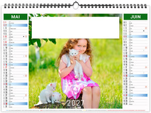Calendrier illustré entreprise Copains 2027 3