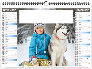 Calendrier illustré entreprise Copains 2027 6