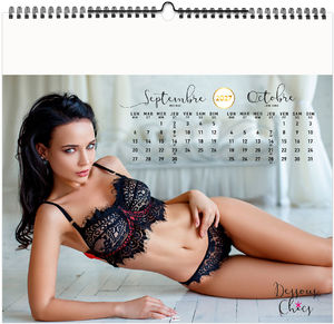 Calendrier illustré entreprise Dessous Chics 2027 6