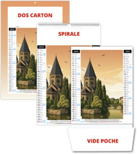 Calendrier illustré entreprise Diane 2027