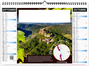 Calendrier illustré entreprise Grappe 2027 5