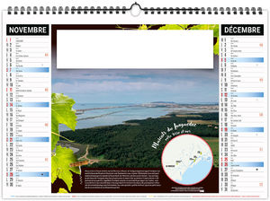 Calendrier illustré entreprise Grappe 2027 6