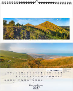 Calendrier illustré entreprise La France Panoramique 2027 11