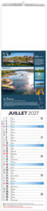 Calendrier illustré entreprise Languette Voyage 2027 6