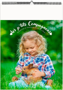 Calendrier illustré entreprise Les P'tits Compagnons 2027 1