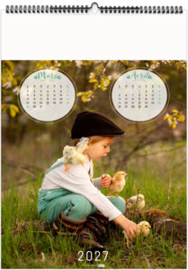 Calendrier illustré entreprise Les P'tits Compagnons 2027 3