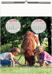Calendrier illustré entreprise Les P'tits Compagnons 2027 5