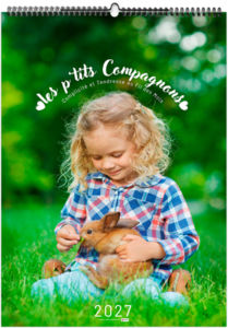 Calendrier illustré entreprise Les P'tits Compagnons 2027