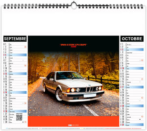 Calendrier illustré entreprise Moteur 2027 11