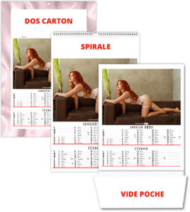 Calendrier illustré entreprise Ophélie 2027