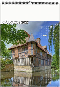 Calendrier illustré entreprise Patrimoine 2027 4