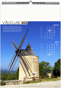 Calendrier illustré entreprise Patrimoine 2027 5