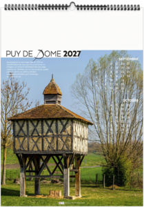 Calendrier illustré entreprise Patrimoine 2027 6