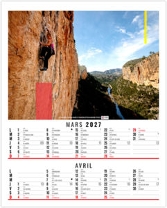 Calendrier illustré entreprise Pierre 2027 2