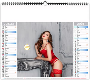 Calendrier illustré entreprise Push Up 2027 10