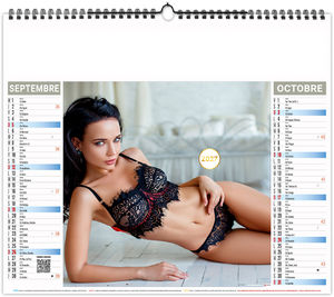 Calendrier illustré entreprise Push Up 2027 11