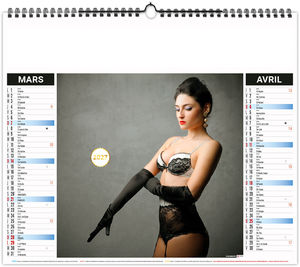 Calendrier illustré entreprise Push Up 2027 8