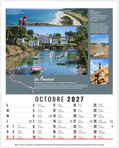 Calendrier illustré entreprise Romain 2027 10