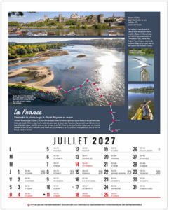 Calendrier illustré entreprise Romain 2027 7