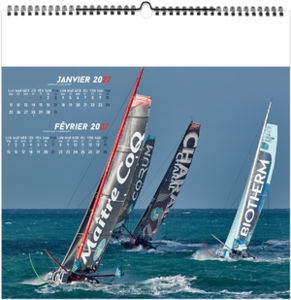 Calendrier illustré entreprise Voile Sportive 2027 2